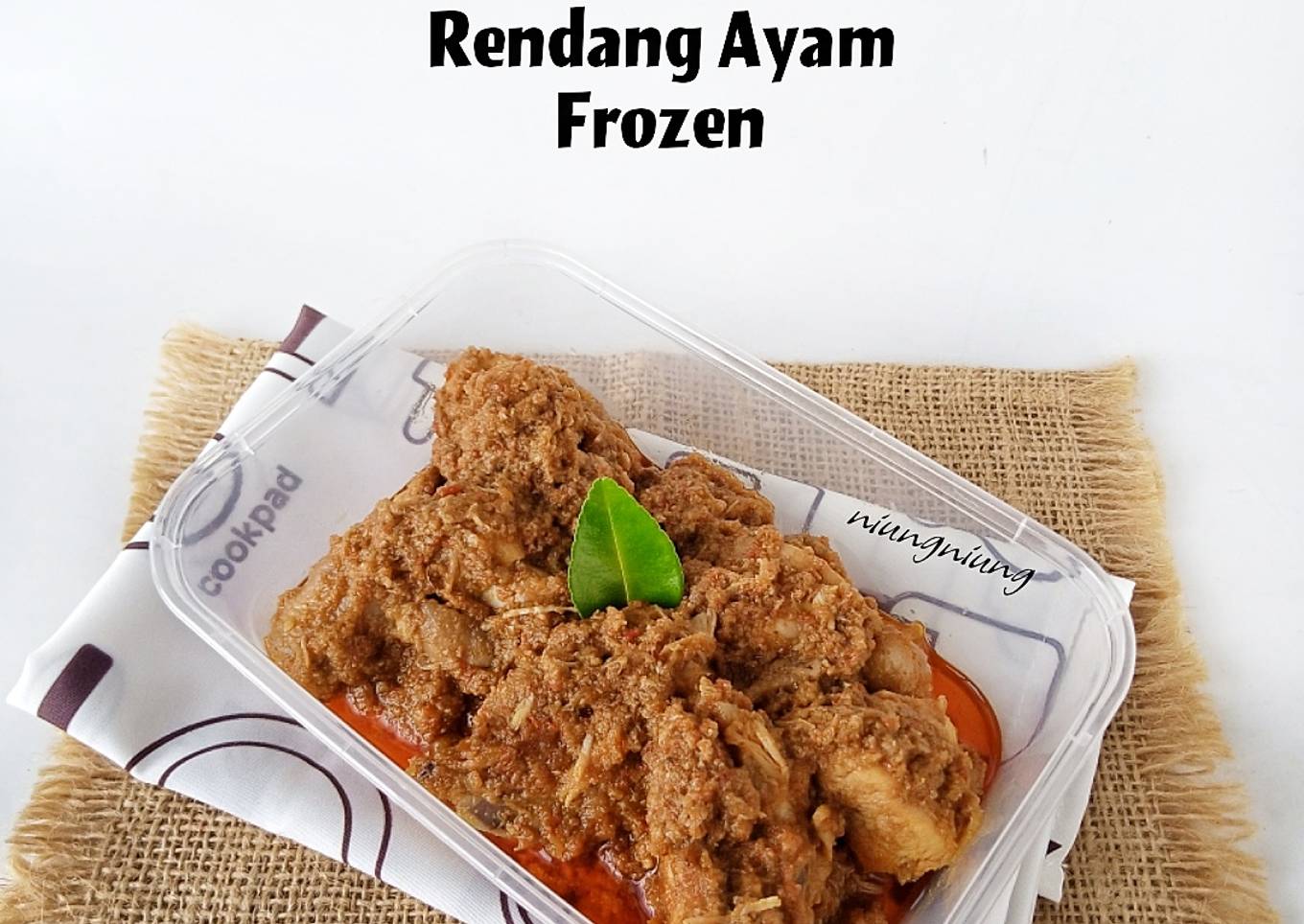 Rendang Ayam Frozen