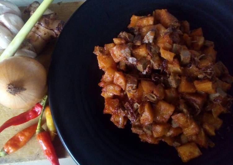 Resep Sambal goreng kentang + hati oleh Asda Cullen - Cookpad