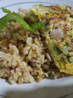 Foto resep Nasi goreng kampung +indomie goreng