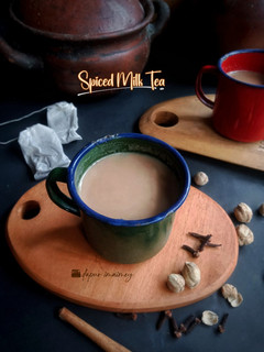 Foto resep Spiced Milk Tea (susu teh rempah)