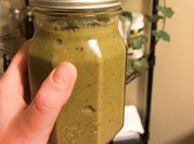 A picture of chocolate protein powder