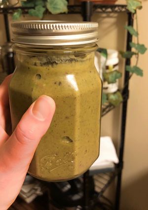 A picture of Mint Chocolate Chip Smoothie.