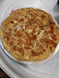 عکسی از دستور پیتزای تخم مرغی