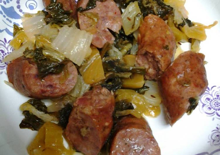 Steps to Make Ultimate Sausage and bok choy II