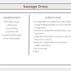 A picture of Sausage Gravy.