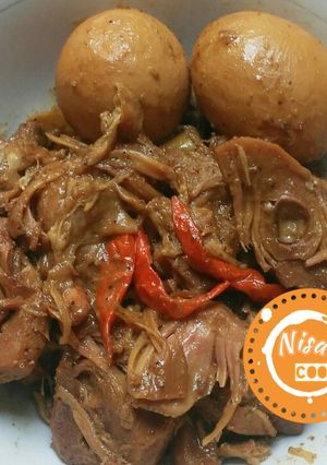 Foto resep 192. Gudeg Nangka