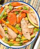Arroz mixto de pollo