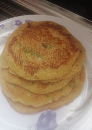 صورة لوصفة بان كيك مالح👌🏻