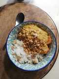 Passion Dahl de lentilles corail, carottes et cacahuètes