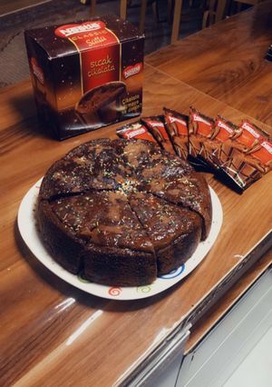 عکسی از دستور کیک نسکافه
