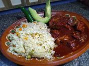 Una foto de ternera en adobo