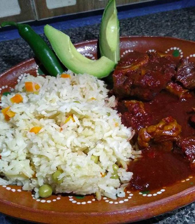 Una foto de Adobo de res