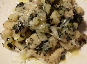 Foto di Malloreddus con cavolo nero e patate