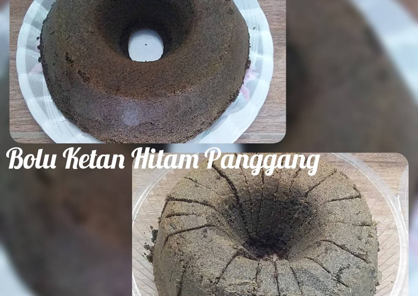 Bolu Ketan Hitam Panggang