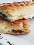 Toast turc au sucuk +œuf et mozzarella