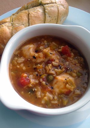 A picture of Vickys Homemade Dry Soup Mix, GF DF EF SF NF.