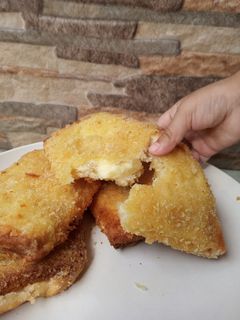 Foto resep Roti goreng isi keju