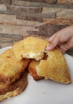 Foto resep Roti goreng isi keju