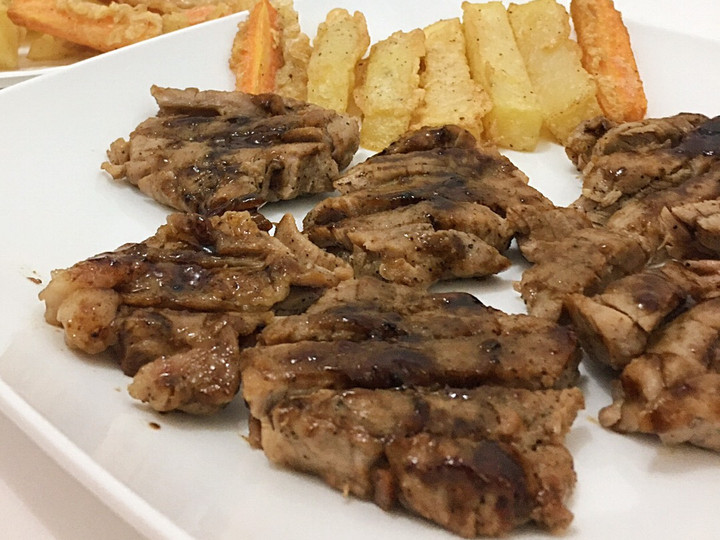 Anti Ribet, Membuat Steak Bumbu Indomie 😋 Ekonomis