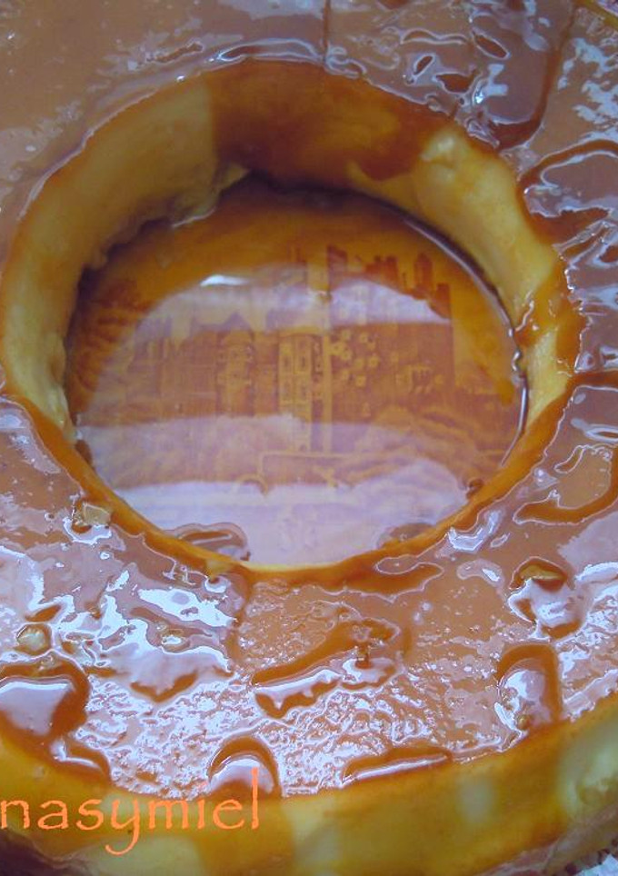 Una foto de Pudín de pan con caramelo y canela
