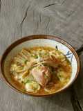 One-Pan Chicken and Napa Cabbage Udon