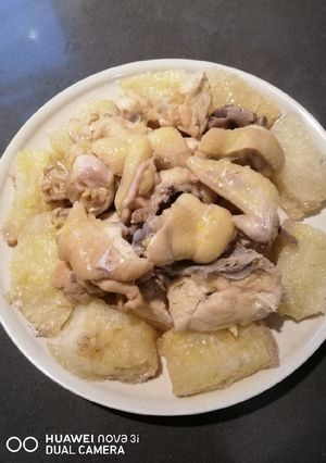 A picture of Steam Fish Maw w/ Chicken.