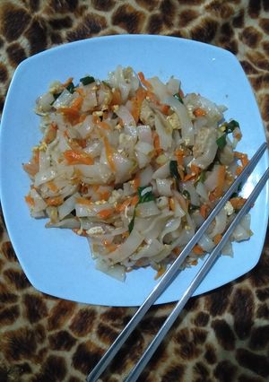 Foto resep Kwe tiau praktis