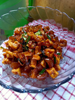 Foto resep Tahu Cecek Tumis Kecap