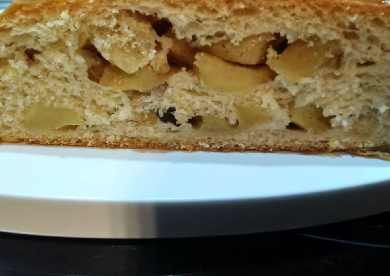 Stollen pomme cannelle