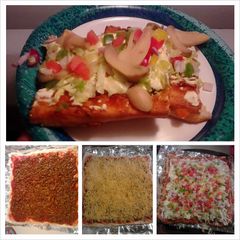 A picture of Adri's Taco Pizza.