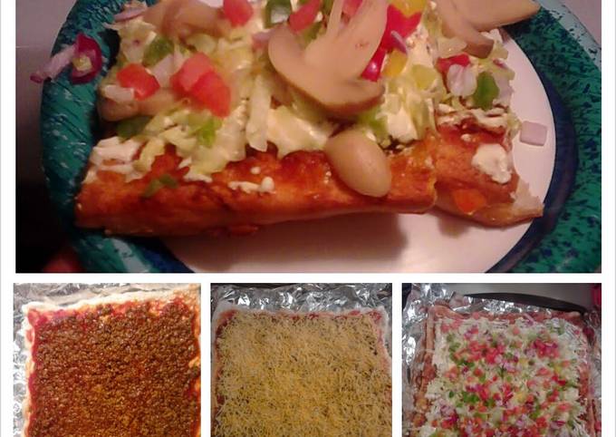 Easiest Way to Prepare Favorite Adri&#39;s Taco Pizza