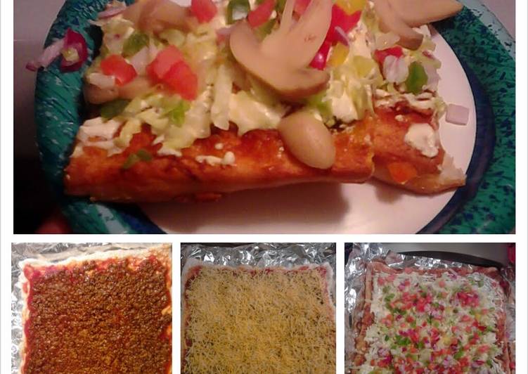 Adri's Taco Pizza