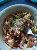 Ensalada con vegetales frescos
