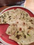 Pan paratha y pasta de acelga