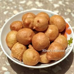 A picture of Mini fried pancakes.