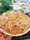 Dry cranberry cookie หม้ออบลมร้อน