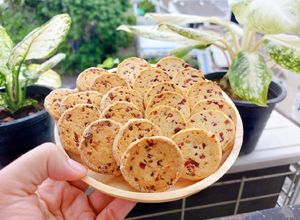 รูปของ Dry cranberry cookie หม้ออบลมร้อน