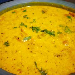 Besan Kadhi Pakoras A picture of Besan Kadhi Pakoras.