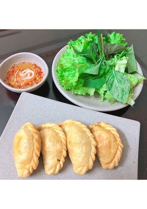 Hình của món Bánh xếp chiên (Bánh quai vạc)😘.