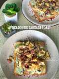 Avocado Egg Sausage Toast