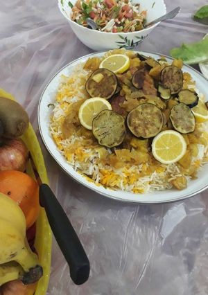 صورة لوصفة الكبسة السعودية