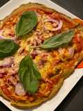 Pizza con base de Romanescu