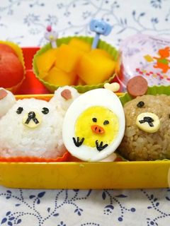 ♡宛の可愛おべんと ✿ 拉拉熊便當 的食譜成品照片