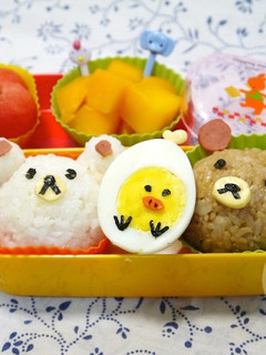 ♡宛の可愛おべんと ✿ 拉拉熊便當 的食譜成品照片