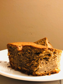 Una foto de Queques de Choco-Plátano