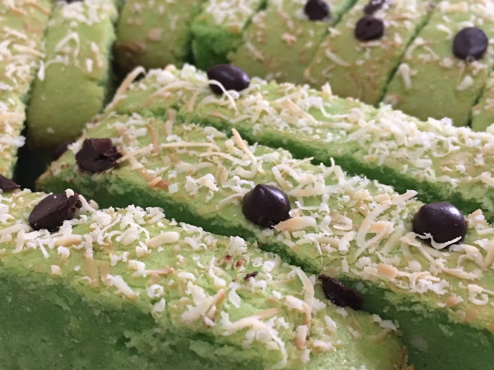 Cara Buat #36 Bolu Tape Pandan Panggang Untuk Pemula