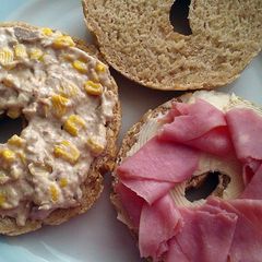 A picture of Vickys Everyway Bagels, GF DF EF SF NF.