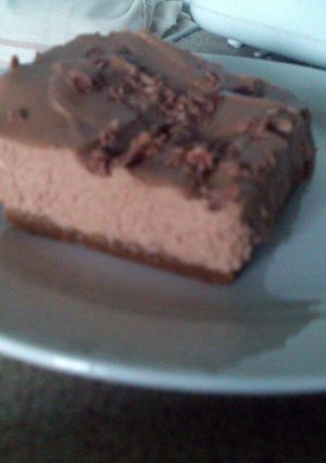 A picture of no bake cheesecake :).