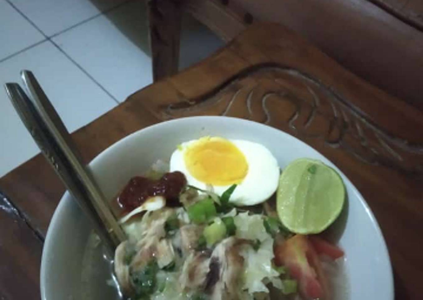 Soto ayam bening seger