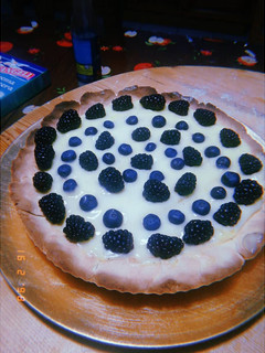 Foto di Crostata Crema chantilly,more e mirtilli 💫